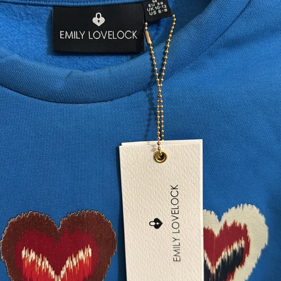 NWT Emily LoveLock Crewneck - Picture 2 of 6